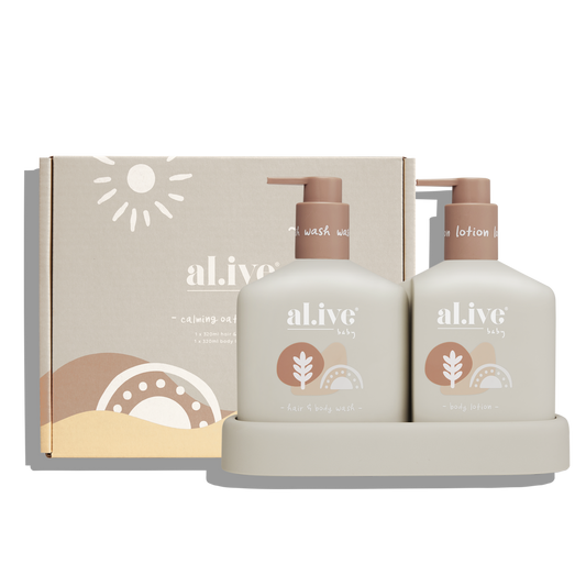 Al-ive Baby Calming Oatmeal Body wash and lotion duo 320ml