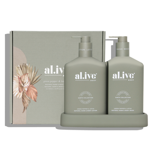 alive body wash and lotion