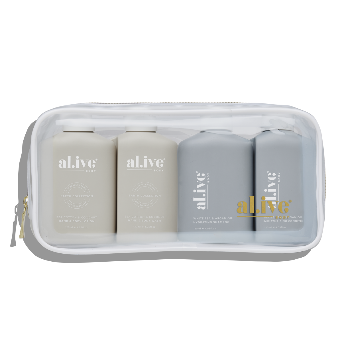 Al-ive Hair and Body travel pack 120ml