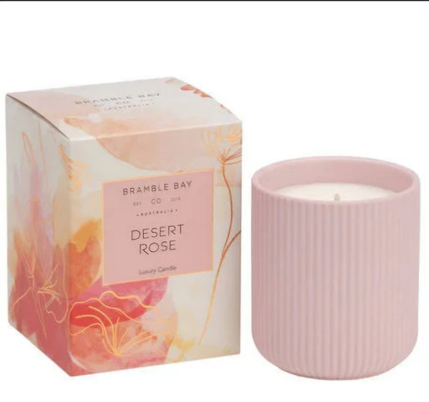 Desert Rose soy candle